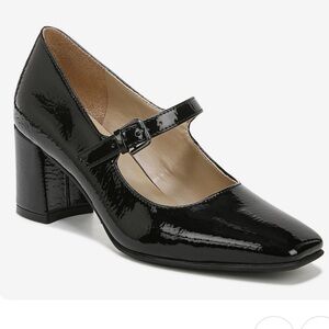 Naturalizer Black Mary Jane Patent Pumps